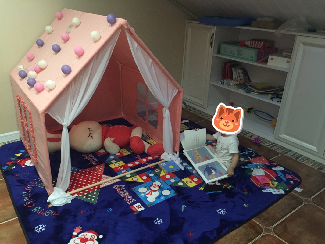 儿童睡觉帐篷 子帐篷 儿童帐篷家用游戏屋公主室内玩具屋女孩超大房子