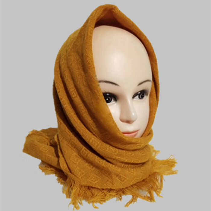 披肩婆婆保暖老式头巾新品中老年农村妇女围巾女士加厚加大四方巾