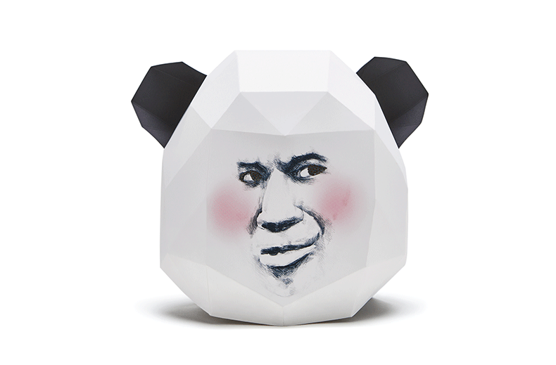 2022新款动漫二次元cos头套纸无限表情包斗图纸模面具头套动漫周边二