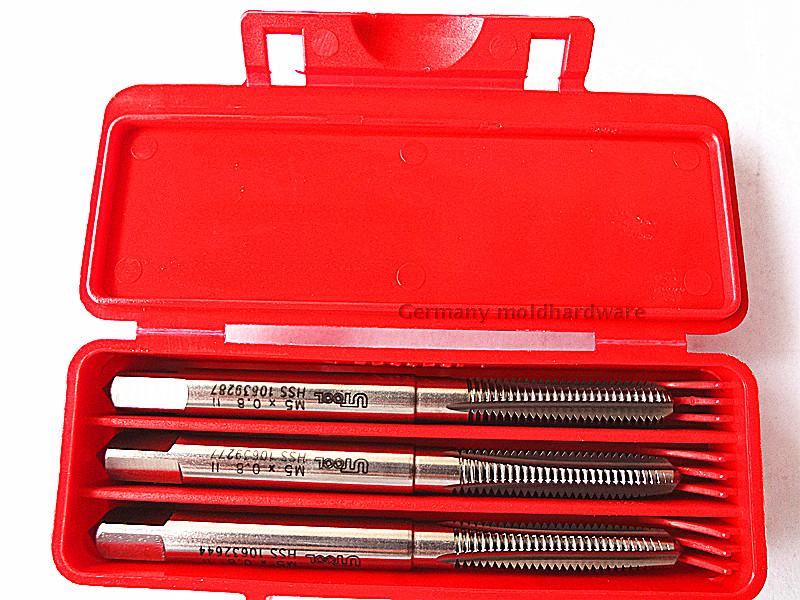 手用三支套装丝锥丝攻m2m24机加工刀具直槽丝锥m204