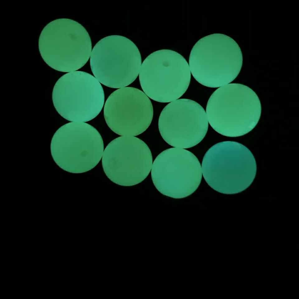 夜明珠天然天然夜光原石夜明珠晚上会发光的宝石diy夜光散珠子可穿