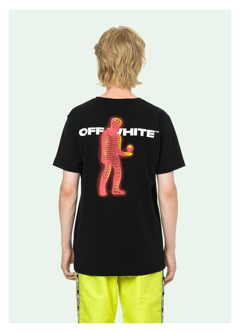 【现货】off white潮牌男女同款棉质时尚印花男士短袖t恤衫 omaa027 s