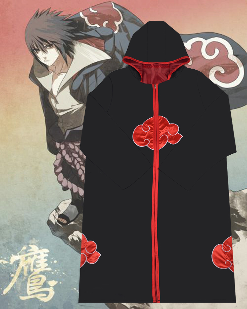 晓组织披风火影忍者衣服鹰 鼬祥云袍斗篷四代目cosplay披风2020 晓