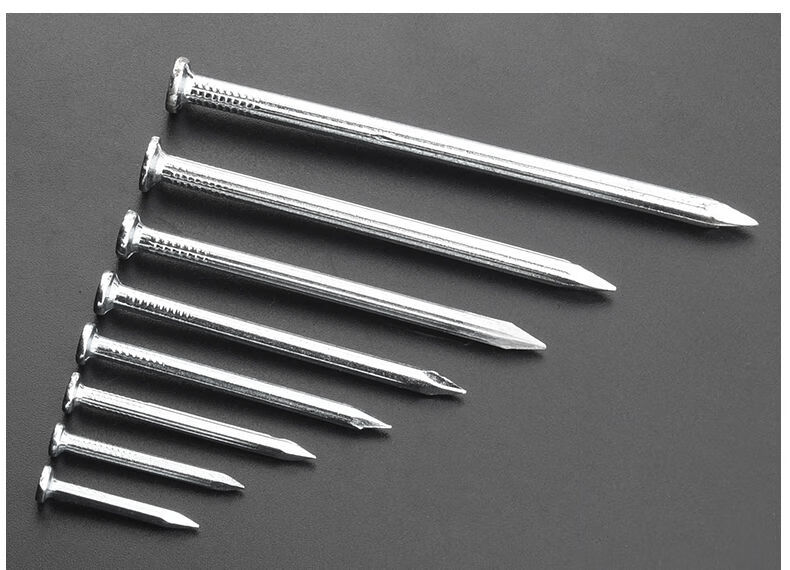 水泥钉圆钉子钢钉钉子墙钉铁钉洋钉挂钩挂画相框墙壁混凝土木工钉 2.