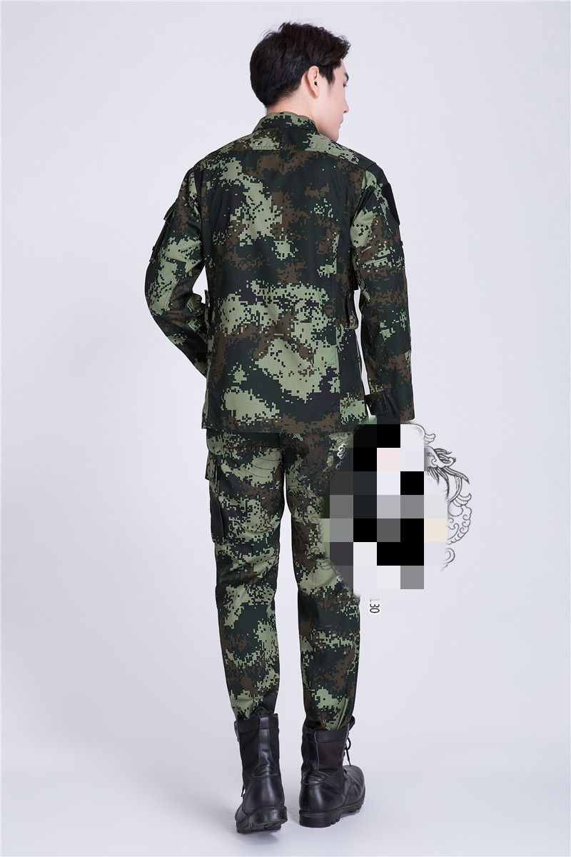 迷彩服 07男丛林夏作训服秋冬荒漠迷彩服海洋城市火箭迷彩服16式武夏