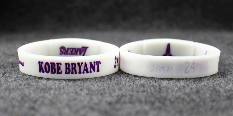 春尚湖人队科比球星篮球手环男女学生硅胶动手环腕带手链手带 科比