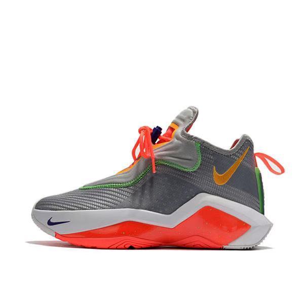 断码捡漏lbj14士兵14代实战高帮篮球鞋男士兵14白红40