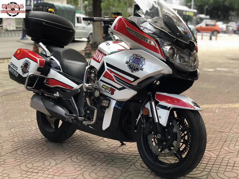 春风国宾650摩托车改装贴花防水反光全车身拉花个性创意贴膜贴纸70