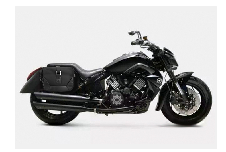 适用于摩瑞800香帅900/700/650摩托车改装快拆边包支架复古真皮侧包