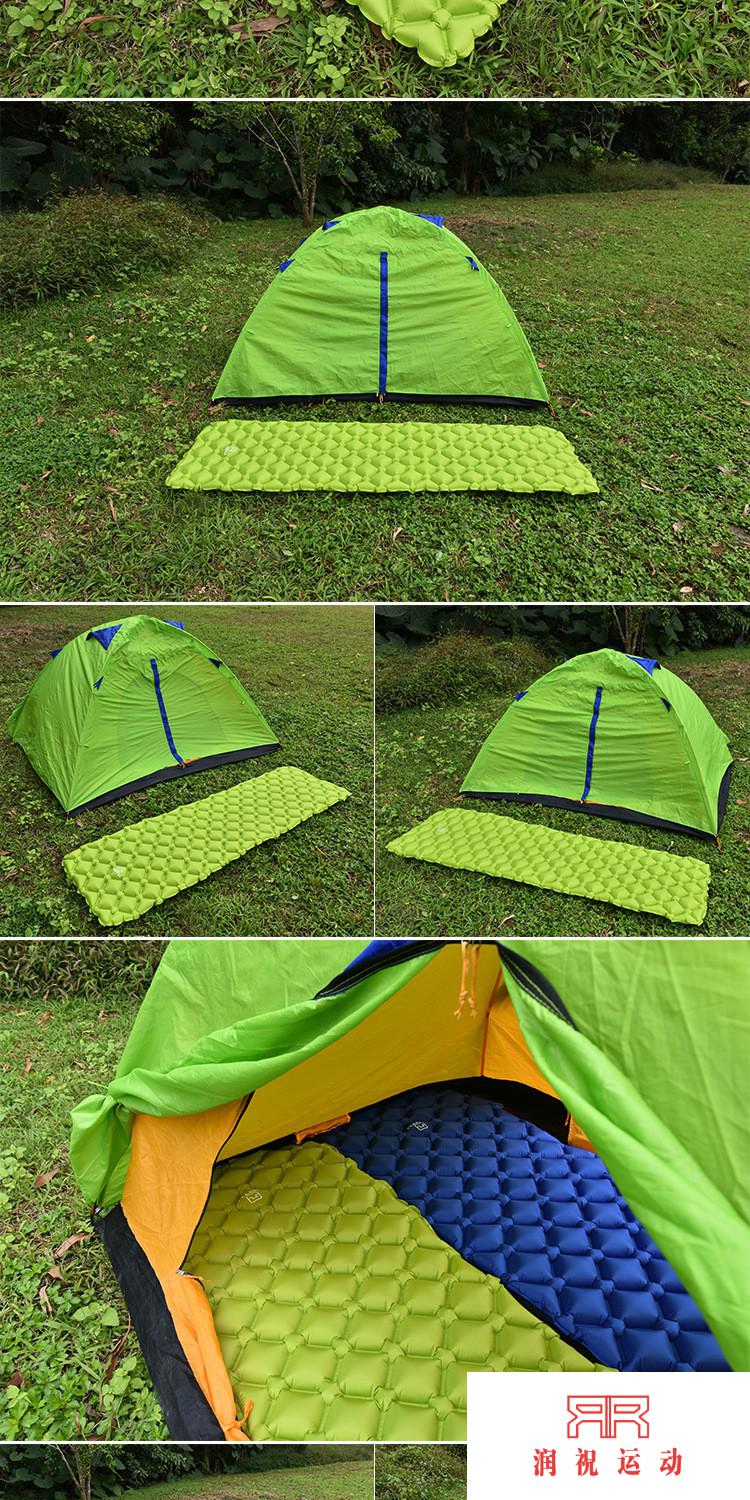 户外充气垫 野营沙滩垫 登山帐篷防潮垫 tpu气垫 午睡单人防潮垫露营