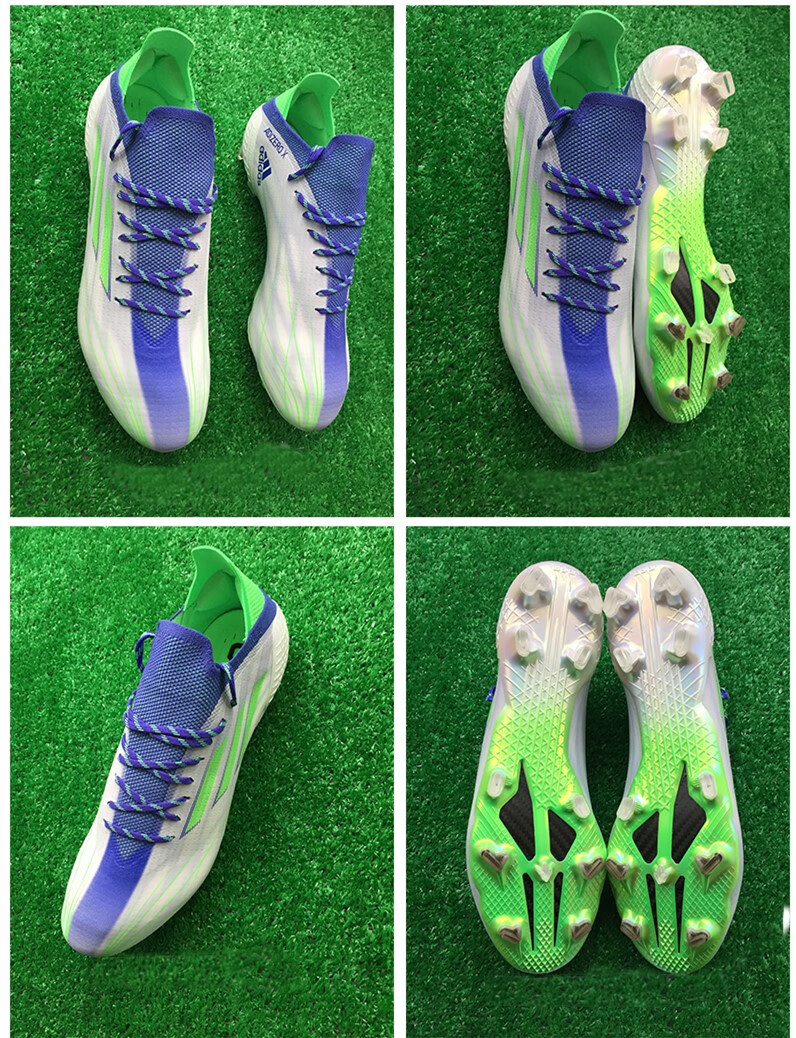 莆田漩沐小李子足球鞋男nemeziz梅西fgtfx speedflow超顶ag猎鹰21 白