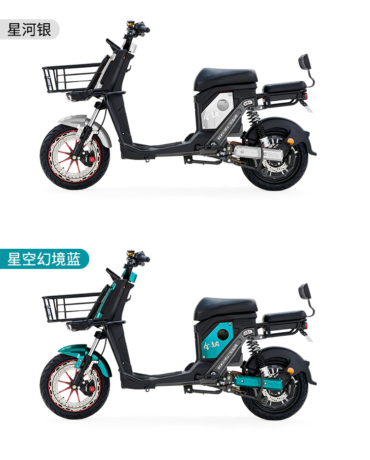 格士铃新国标电动自行车比009快外卖送餐专用小刚代步锂电瓶车京固 【