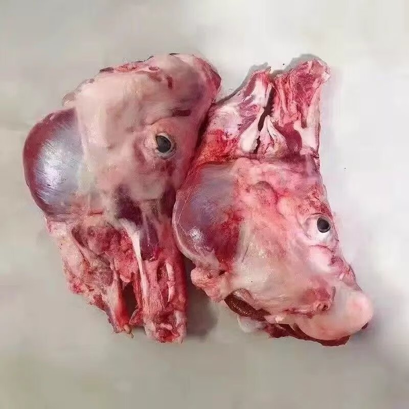 猪头骨猪排骨新鲜猪头骨猪头排温州骨头酱骨头 多肉40斤13-15片左右