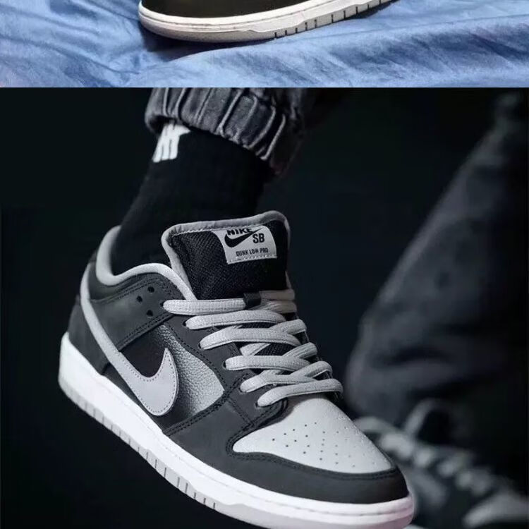 莆田aj女鞋影子灰运动鞋潮流低帮女鞋情侣鞋休闲百搭学生超火板鞋