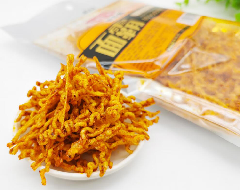 香酥金丝条辣条 麻辣面霸魔鬼丝零食面筋儿时怀旧火辣小吃 金丝条60g*