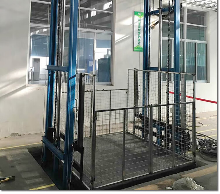 货梯升降机电动小型升降平台仓库简易货物提升机厂房导轨液压电梯货梯