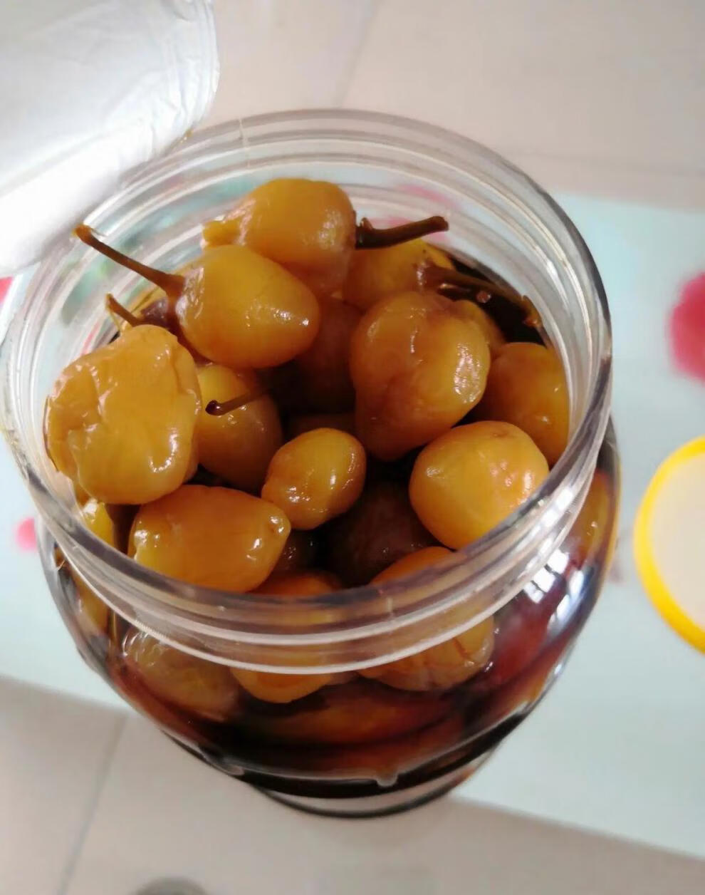 安怡 广西泡辣椒七彩泡椒脆爽酱香五彩椒酱油腌制泡菜速食下饭酱菜大