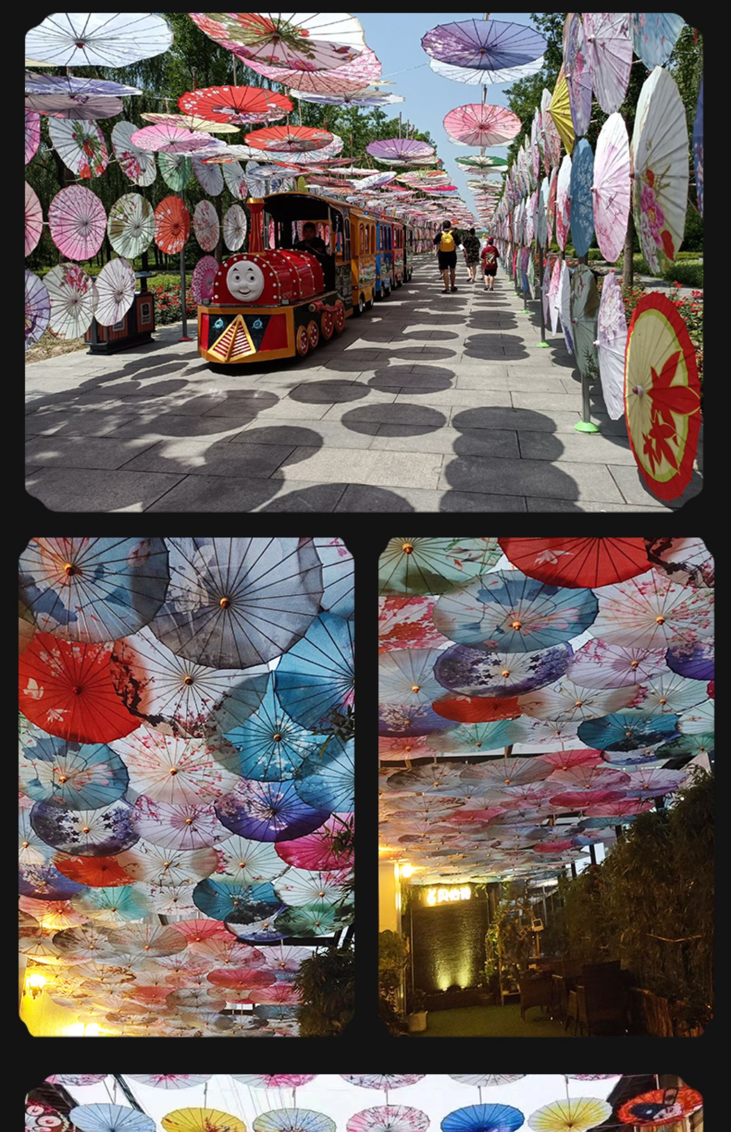 防雨防晒古风油纸伞饭店装饰伞吊顶中国风古典伞灯古装汉服伞舞蹈 白