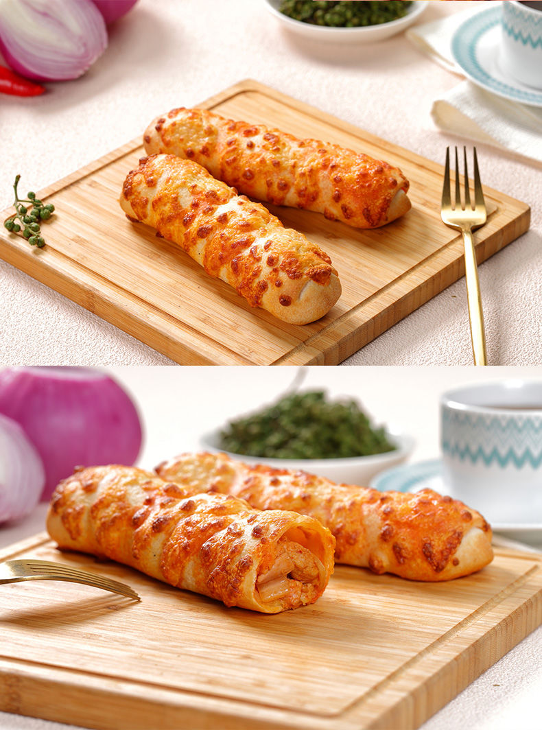 芝士鸡肉卷牛肉卷6盒装早餐山姆拉丝 新鲜方便速食 芝士牛肉卷120g*1