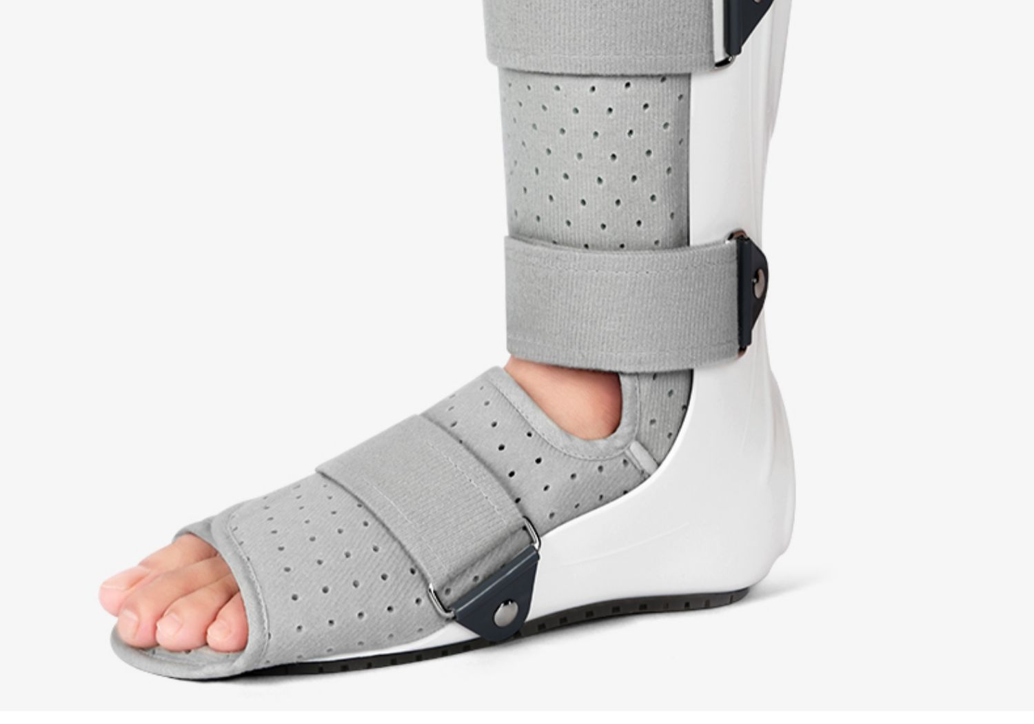 踝关节固定支具脚踝扭伤骨折护具足部康复支架石膏器儿童足托 普通长