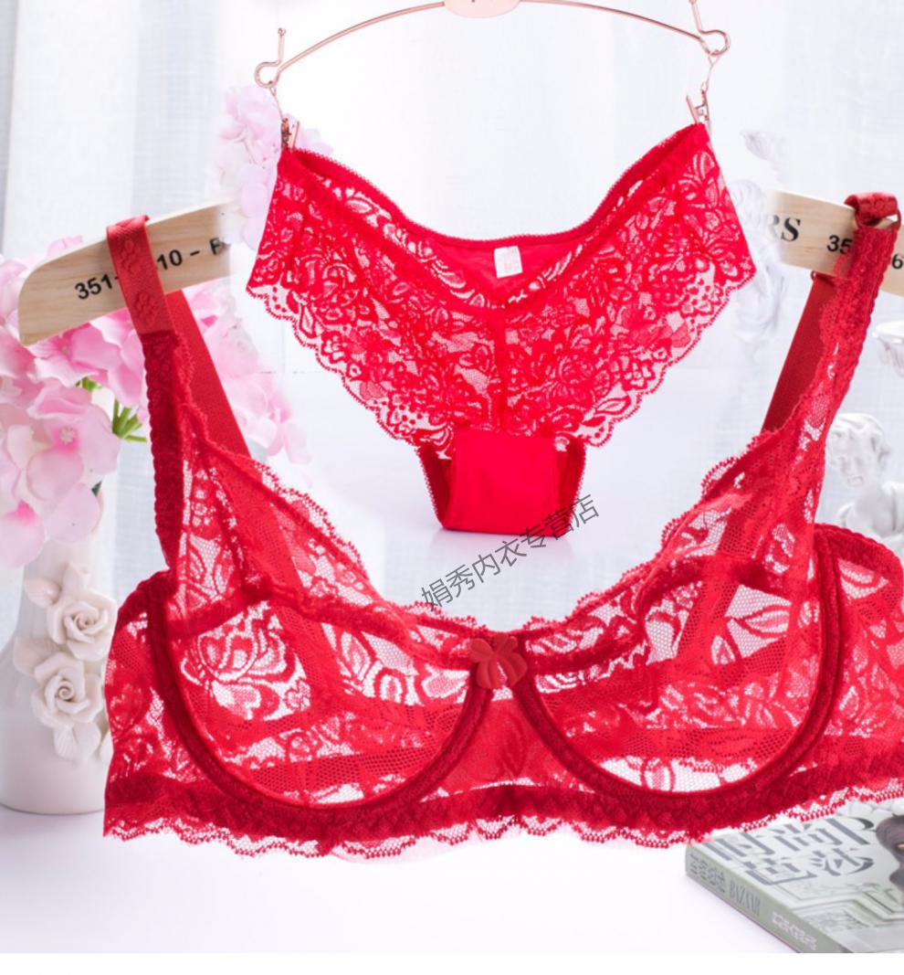 情趣文胸透明性感透明奶罩隐形半透薄文胸内衣胸罩薄款露点诱惑火辣