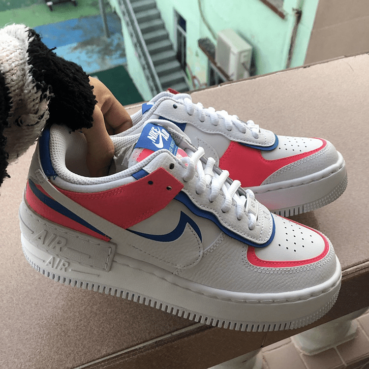 air1af1空军一号拼接糖果白粉紫休闲板鞋奶油ck3172002355