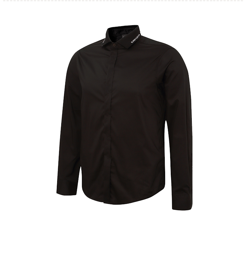 【ss20】emporio armani/阿玛尼男士长袖商务休闲衬衫春秋品男装 奢侈