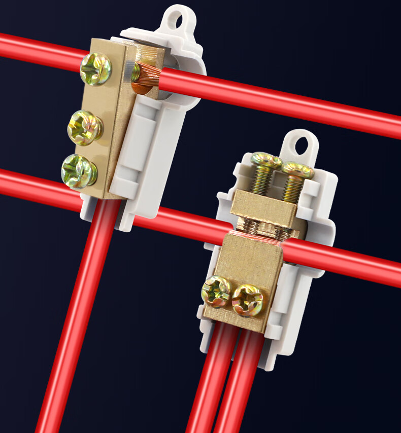 t型接线端子电线连接器大功率接头免断线分支并线电缆接线夹 y-6