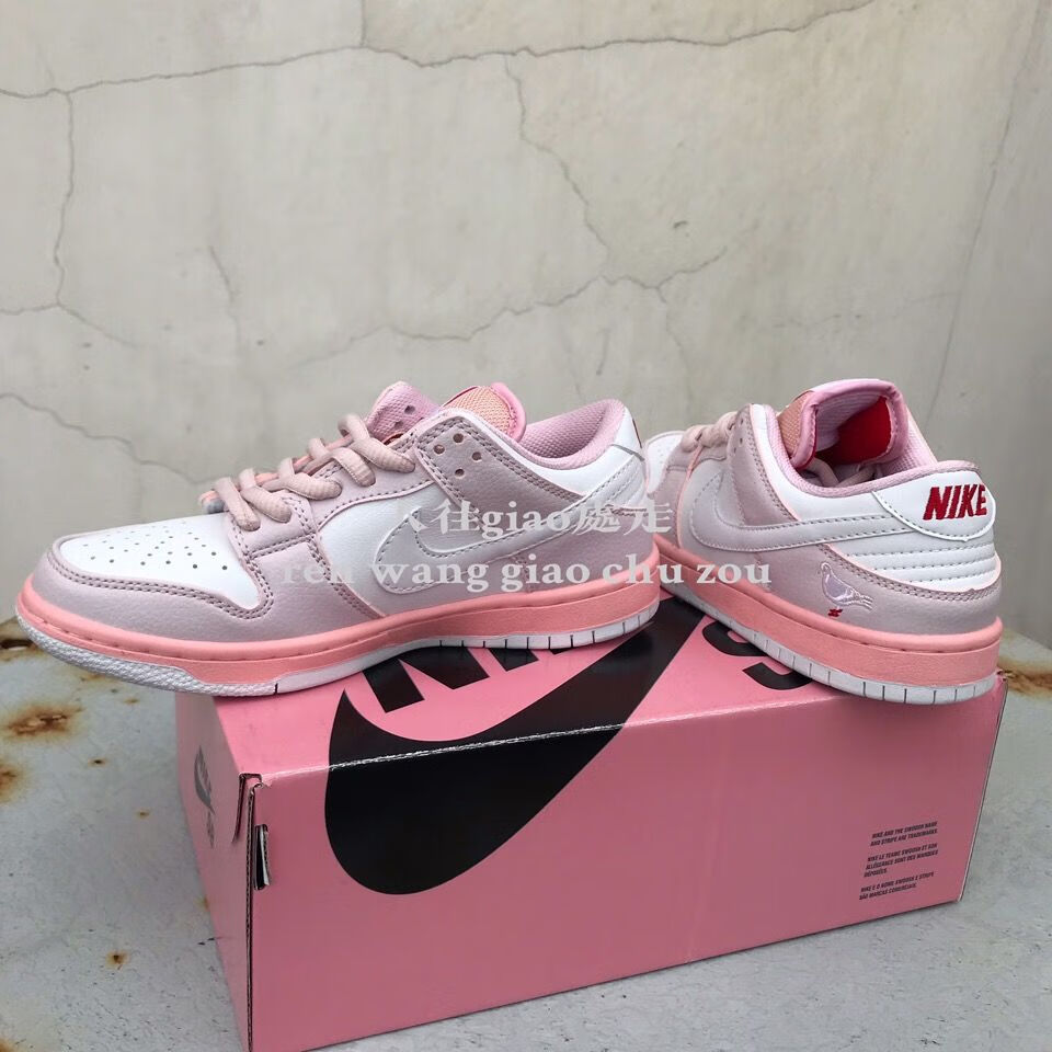 sb dunk板鞋dunk sb影子灰休闲男女鞋潮流王一博同款情侣鞋粉鸽子 粉