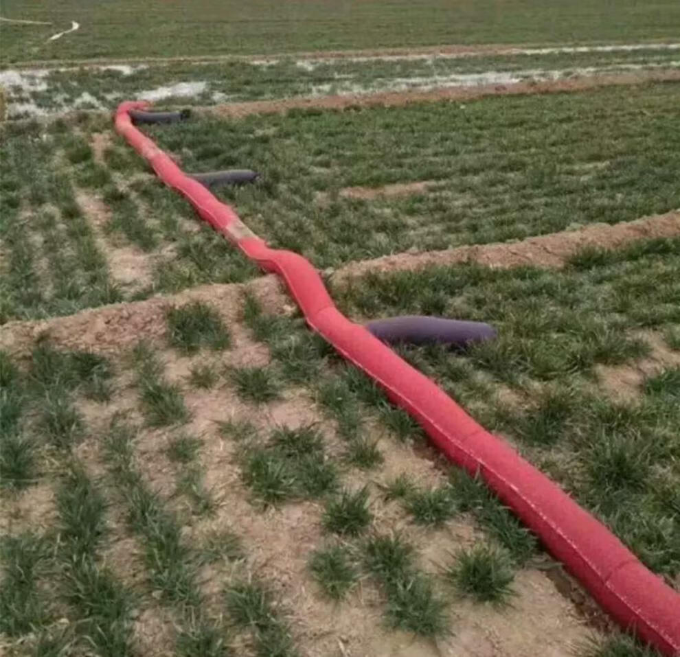 浇地水布袋 浇地布水带直管直筒布带软管水龙水管灌溉水袋布袋 4寸