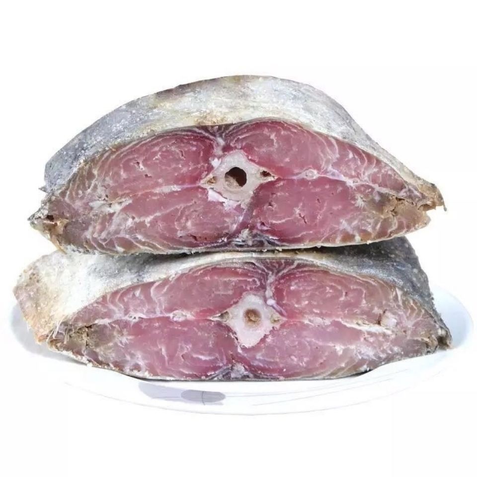 广东梅香臭马鲛鱼500g霉香马交鱼梅马胶臭咸鱼整鱼茄子煲真空3斤到5斤