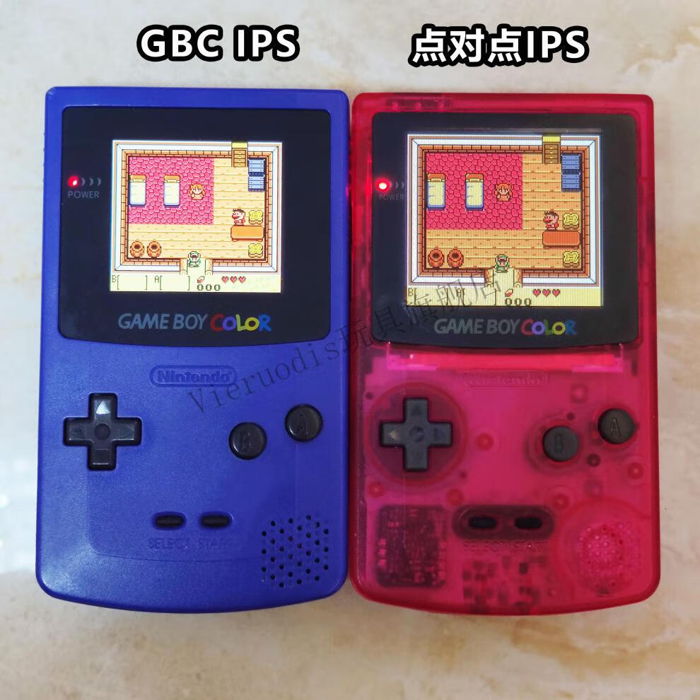 vieruodisgbc任天堂gameboy color游戏机 高亮 2.