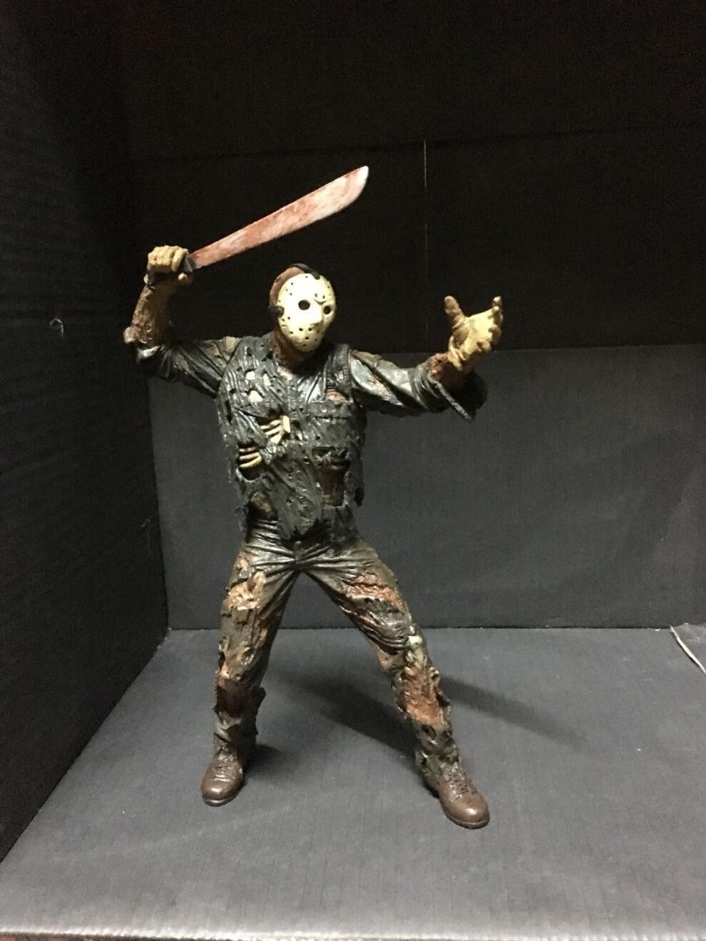 可动产品高度:18厘米neca 39719 黑色星期五 13号布头 杰森 豪华版