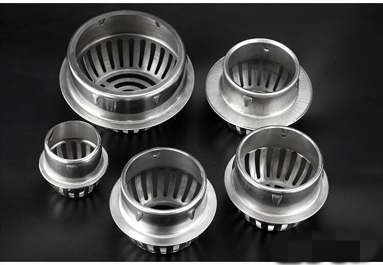 厨房网框式150地漏阳台地漏盖天台过滤网 防堵50 63 75 83 90 110 150