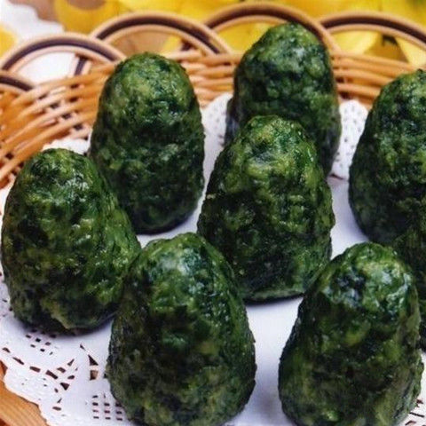 地瓜叶窝头新鲜红薯叶窝窝头野菜团子蔬菜馒头野菜窝窝10个馍馍 地瓜