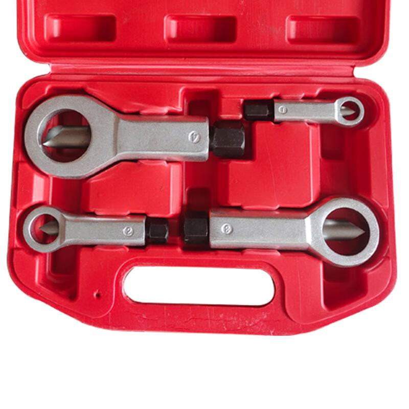 螺丝分离器螺帽套装螺母分离器生锈螺母劈开器 4件套【图片 价格 品牌