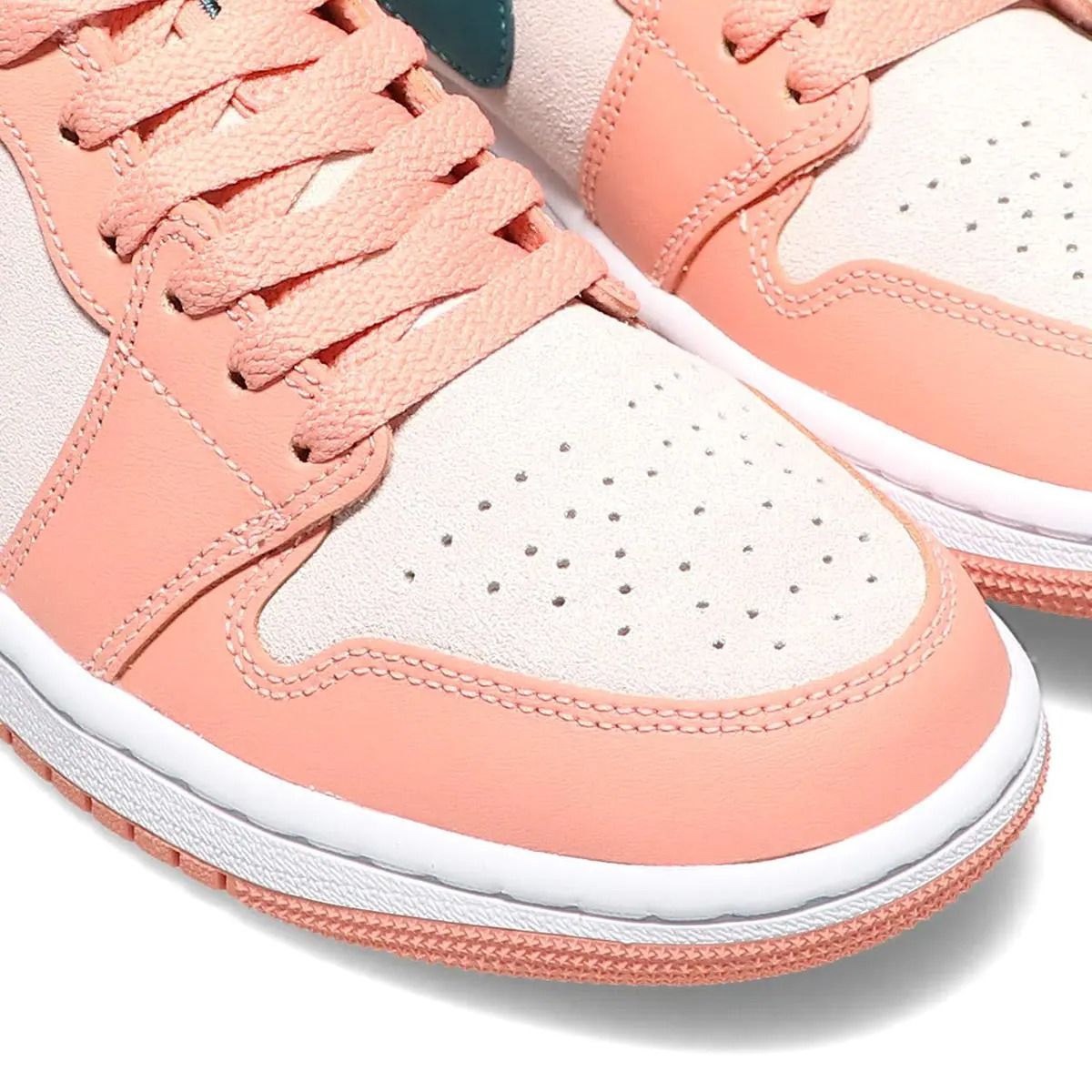 篮球鞋 low aj 乔 低帮 粉蓝白粉色女子篮球鞋dc077-800 dc0774-800