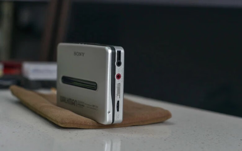 索尼产磁带随身听超薄walkman 磁带机老式怀旧 sony卡带机 1号:索尼ex