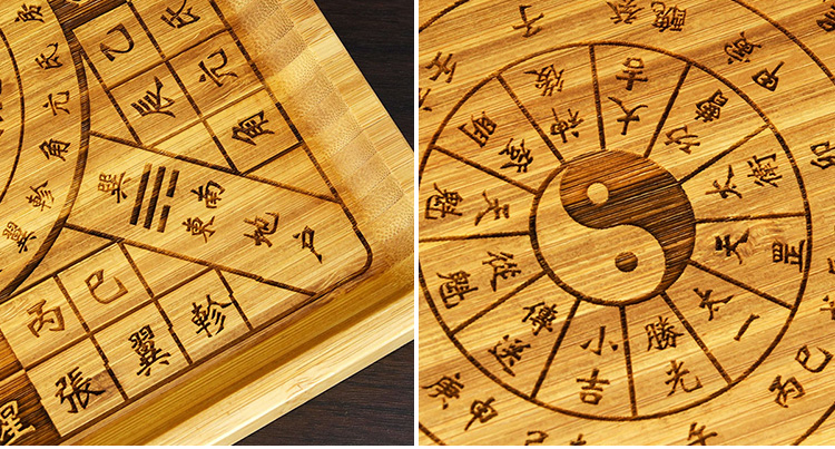 爻卦工具六十四卦打卦铜钱64卦后天八卦图摇卦盘爻卦工具六壬式盘卦筒