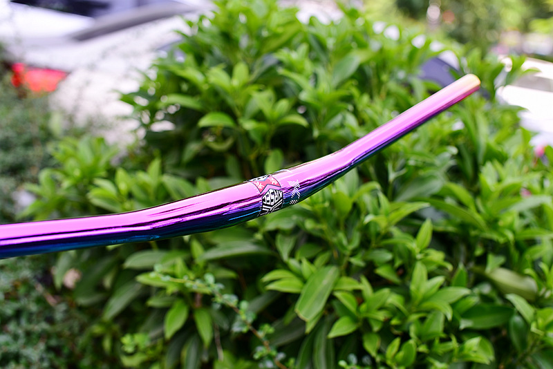 山地自行车车把燕把把横31.8mm口径速降把镀彩 31.