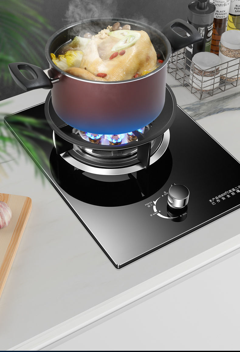 好太太煤气灶燃气灶单灶头猛火天然气灶家用节能煤气猛火灶台嵌两用单