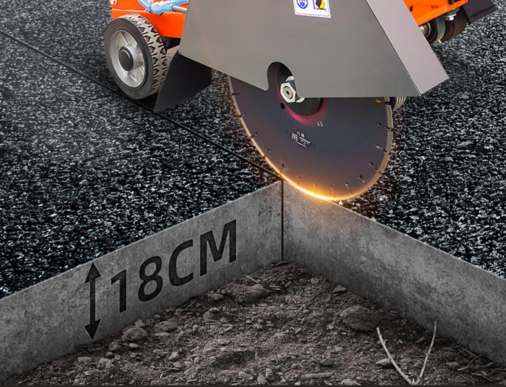 混凝土汽油马路切割机柴油水泥路面切路机电动割路机刻纹机切缝机威客