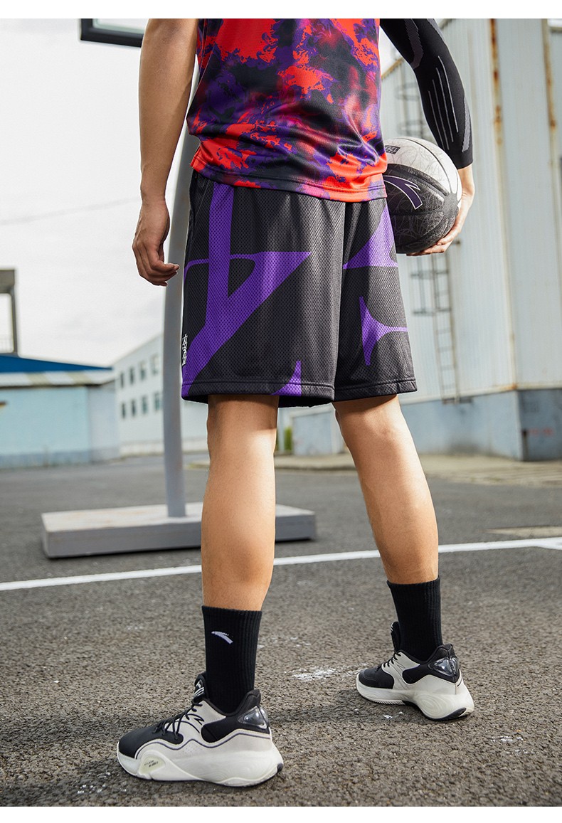 安踏anta官网2022夏季新款短裤男篮球裤子疯系列z势狂响男比赛运动裤