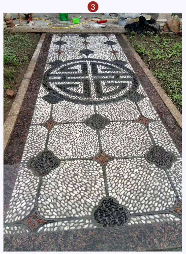 白色鹅卵石头高抛光鹅暖石鹅软石鱼缸园林造景卵石庭院