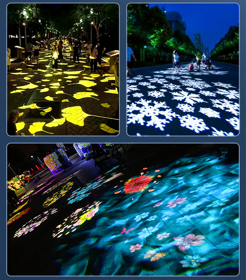 投影灯logo射灯门头招牌户外led图案定制门店地面广告投影灯定制店