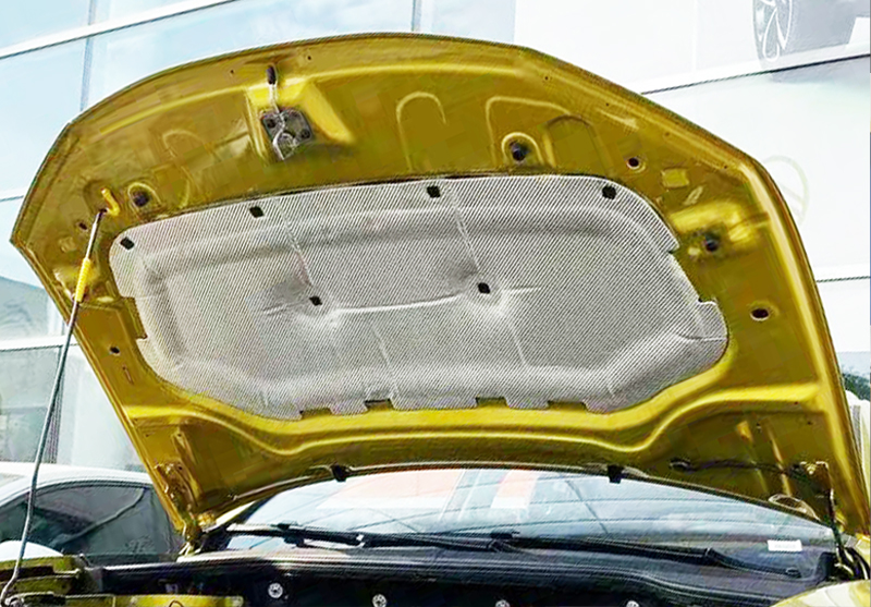 适用于大众捷达vs5vs7va3机盖隔音棉引擎盖发动机隔热棉汽车内衬改装