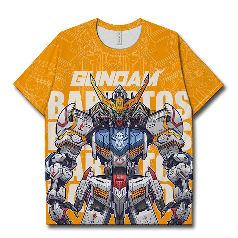 机动战士高达敢达周边t恤敢达机动战士巴巴托斯高达速干t恤男女动漫