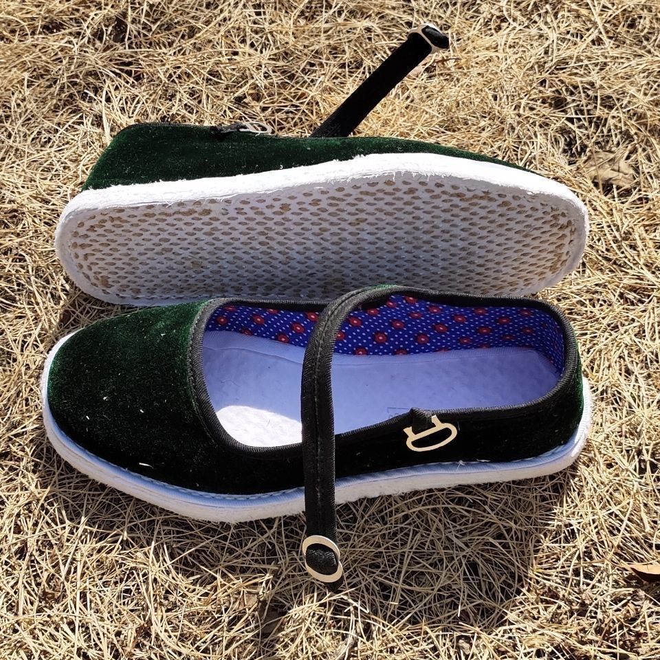 老北京千层底纯手工女布鞋女传统手工千层底布鞋麻绳纳底老北京布鞋