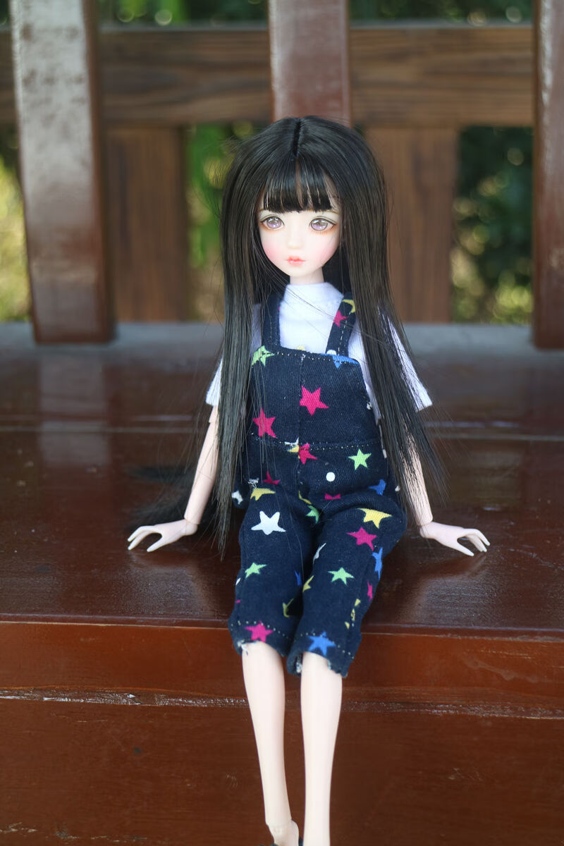 京智造芭比开眼娃娃朵精灵六分可儿画眼娃娃女孩礼物玩具关节娃娃洋