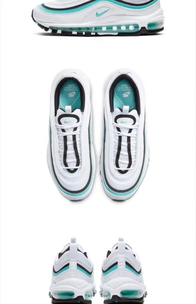 撒旦air max97银鞋3m反光男鞋女鞋全掌气垫休闲跑步鞋潮流ins柏潮